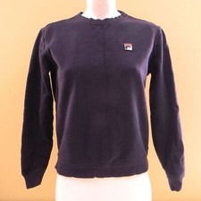 Fila Ladies' Crewneck Sweatshirt Size Small Navy Blue