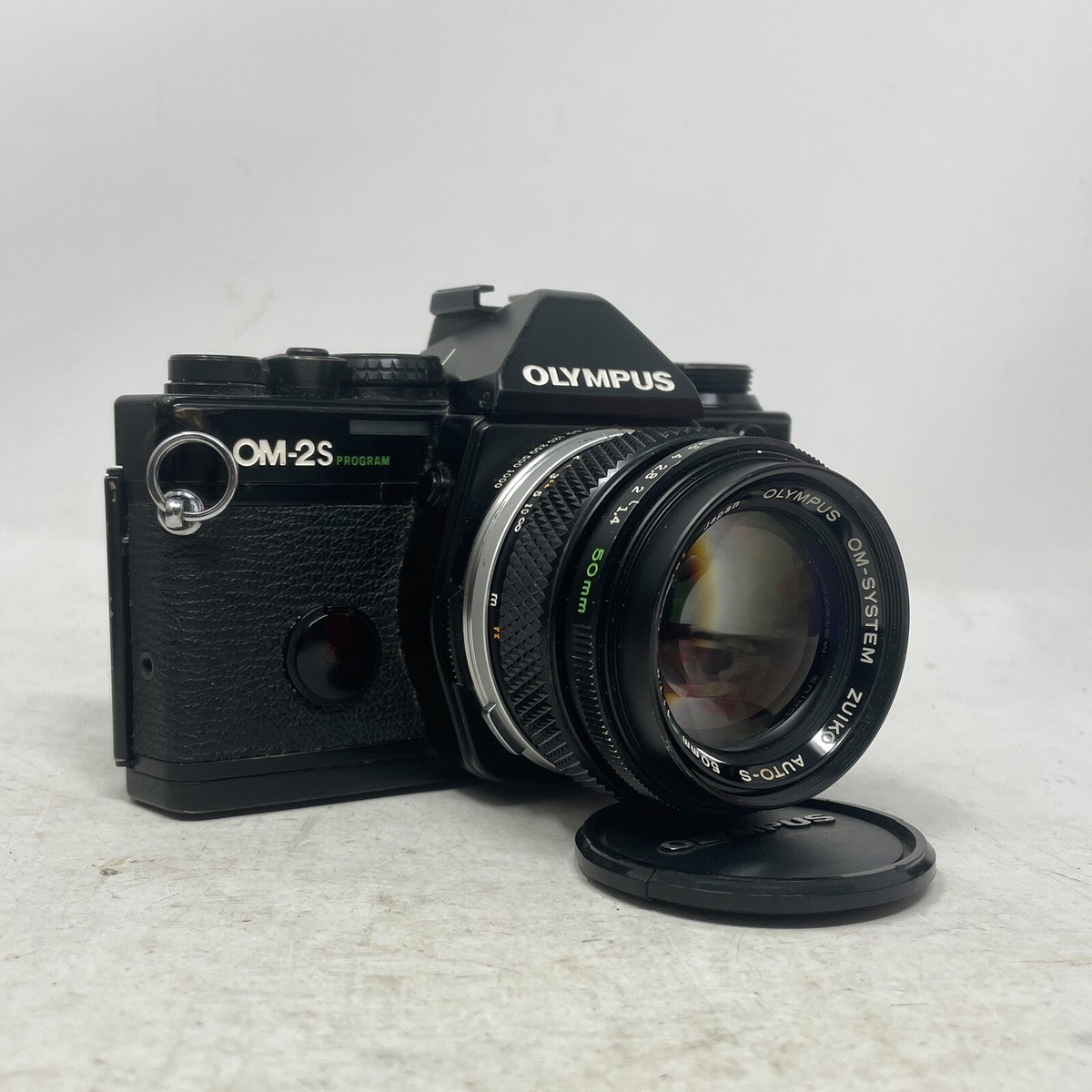 Olympus OM-2S Program SLR Film Camera W/zuiko auto-s 50mm 1:1,4