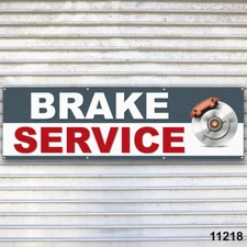 Brake Service Banner Sign