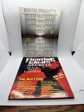 Fighting Games Secrets Lot Brady Games Strategy Guide Books Mortal Kombat Tekken