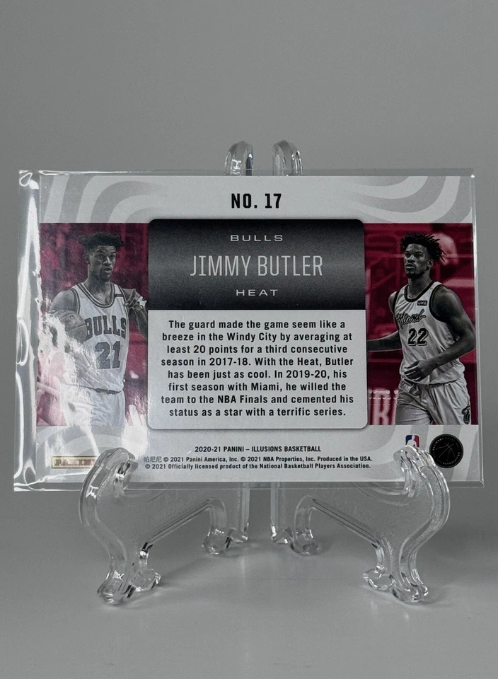 2020-21 Panini Illusions - Career Lineage #17 Jimmy Butler - Image 2 of 2