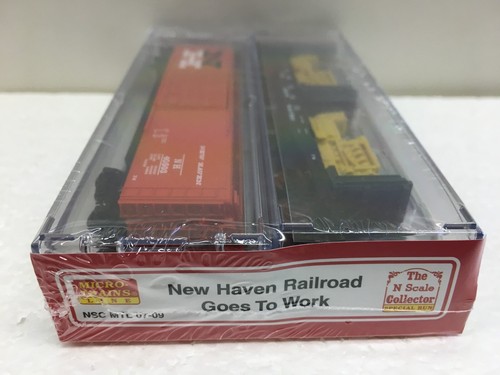 N Scale Micro Trains Special Run 07-09 New Haven 2-Pack - Picture 2 of 3