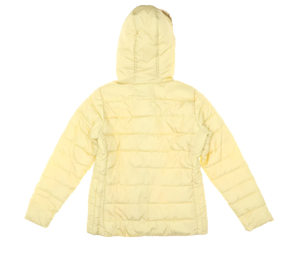 U.S. Polo Assn. V6904 Mujer Ered Acogedora Chaqueta acolchada con capucha de piel sintética Talla S Foto 2 de 4