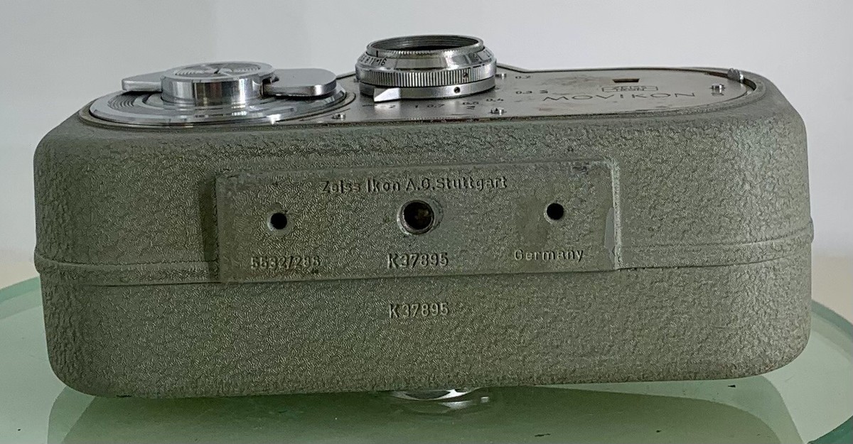Zeiss Ikon Movikon 8 8mm Movitar f=10mm-vintage Cine Camera+Grey+