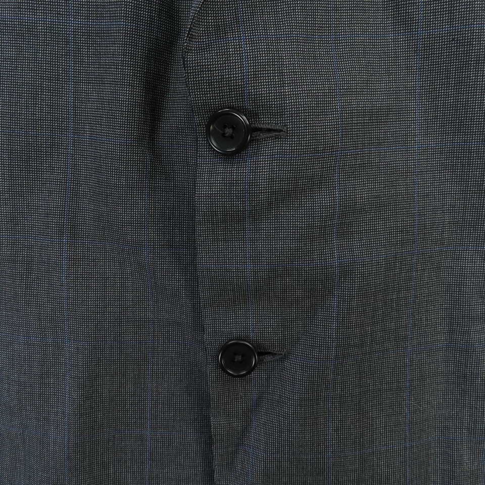 Abrigo deportivo chaqueta Oxxford Clothes para hombre 44L gris ojo de pájaro ventana sin estructura Foto 3 de 4