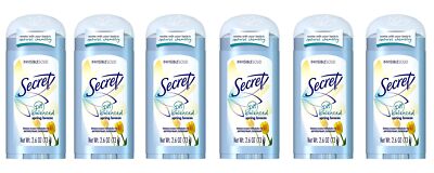 Secret Original Spring Breeze Women Antiperspirant Deodorant Pack of 6 2.6 Oz