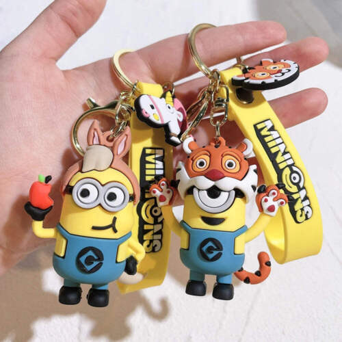 Anime Minions Keychain 12 Chinese Zodiac Series – Cute Cartoon Key Ring Gift - Picture 2 of 18