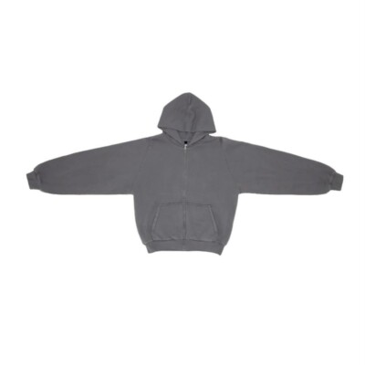 Yeezy Gap Unreleased Unreleased Zip Up Hoodie Dark Grey | eBay UK