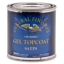 General Finishes SH  Gel Topcoat Oil-Based Topcoat, Satin