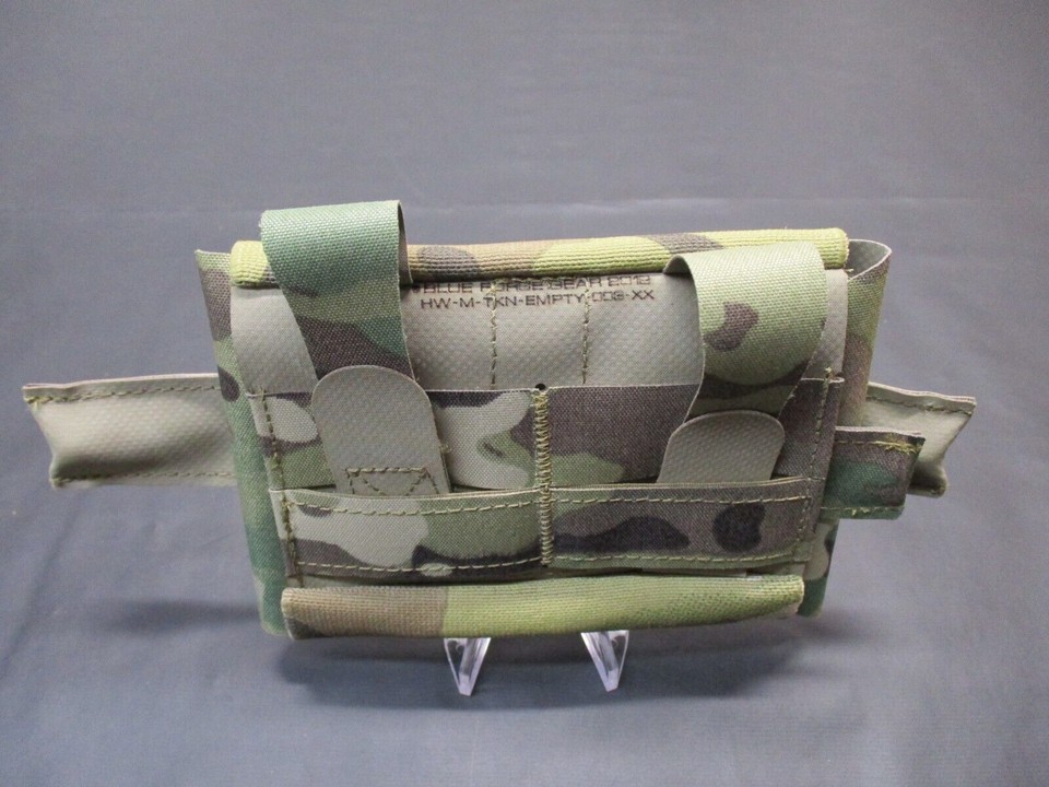 BLUE FORCE GEAR MICRO FIRST AID KIT POUCH (EMPTY) IFAK BLOWOUT POCKET