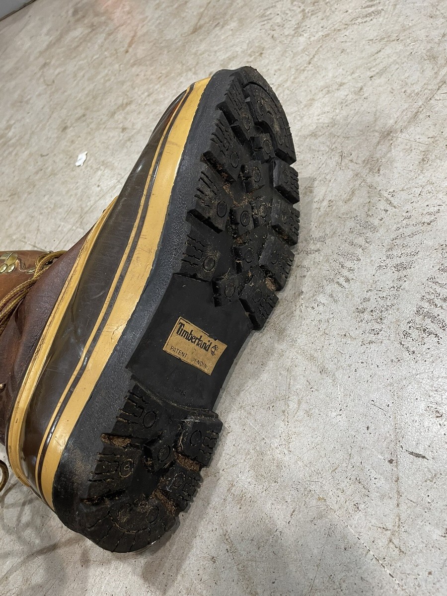 Timberland Boots Men's Size 7w Insulated Leather Vintage 1980s