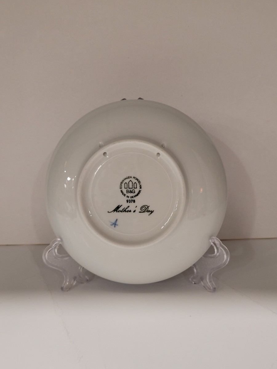 1978 BING & GRONDAHL B & G MOTHER'S DAY MORS DAG PLATE DENMARK 6