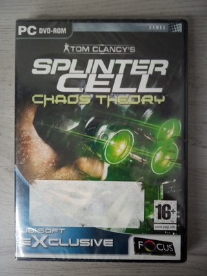 TOM CLANCYS SPLINTER CELL CHAOS THEORIE PC DVD-ROM SPIEL - FABRIKVERSIEGELT RETRO