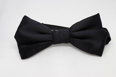 Papillon uomo personalizzato nero e oro - Onde di Seta - Foulard d'Arte