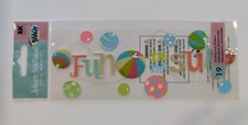 Jolee's Fun In The Sun Summer Beach Pool Scrapbooking Title Stickers