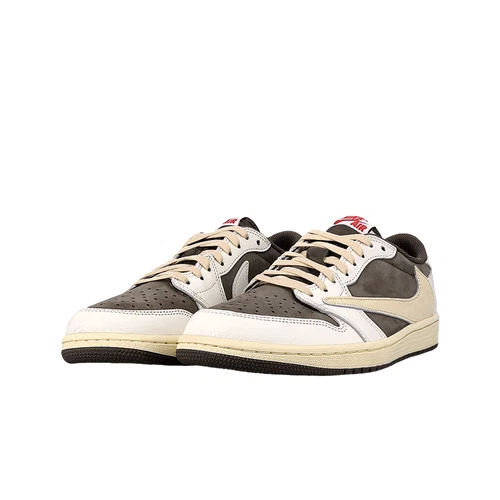 Air Jordan 1 Retro Low OG SP Travis Scott Sail and Ridgerock / DM7866-162