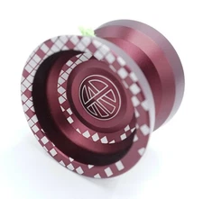 Unresponsive Yoyo Professional Trick Magic CNC Anodized Metal Cranberry Matrix