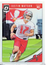 2018 Panini Donruss Optic Justin Watson Rookie RC #112 Chiefs Buccaneers A5