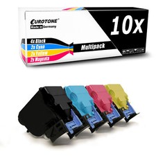 10x Toner Of Replaces Konica Minolta TNP22C TNP22K TNP22M TNP22Y