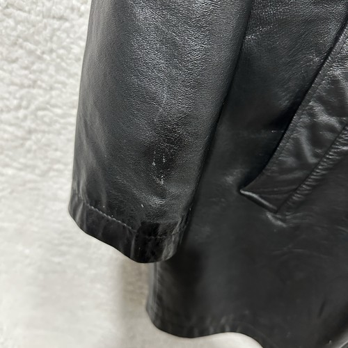 M. Julian Wilsons Thinsulate Ultra Insulation VTG Black Leather Jacket Sz Large - Picture 21 of 24