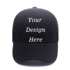 RR DDXU Customize Your Own Design Text, Photos, One Size, Baseball Black
