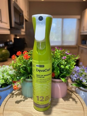 DevaCurl Mist of Wonders Leave-In Curl Spray - 10 oz Heat Color Humidity Protect