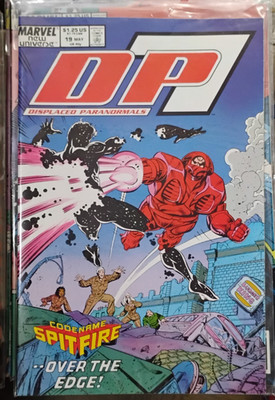 DP7 # 19 1988 MARVEL NEW UNIVERSE  pitt tie in   codename spitfire