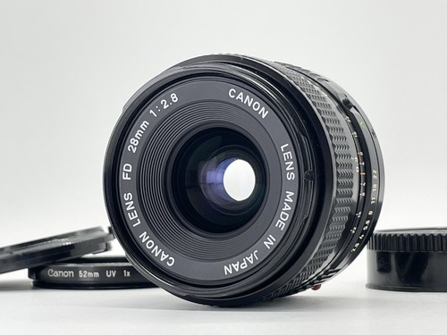 [Near MINT] Canon New FD NFD 28mm f/2.8 Wide Angle MF Prime Lens From JAPAN