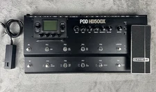Line 6 POD HD500X Multi-effects Guitar Pedal - Working w/Power Adapter - READ