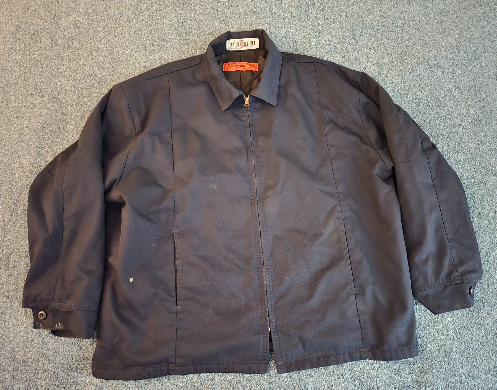 Cintas Jacket Men XL Navy Blue Quilted Lined Work Outdoor
Opens in a new window or tab