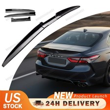 For Toyota For Camry Se Le Sedan 53 Rear Trunk Spoiler Lip Roof Wing Glossy Blk For Toyota For Camry Se Le Sedan 53 Rear Trunk Spoiler Lip Roof Wing Glossy Blk