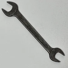 Westline Double Open End Wrench 5/8" x 3/4" Made U.S.A Vintage SAE Fancy Script