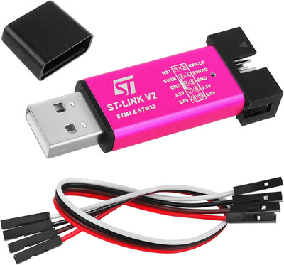 St-Link V2 Emulator - Downloader Programmer Support STM8 STM32 Series Chip Burn