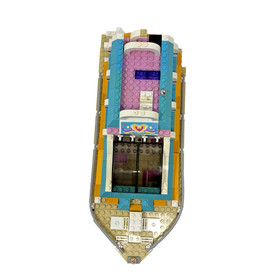 Vintage LEGO Friends Dolphin Cruiser 41015 Boat No Box Incomplete 1 lb 7.2 oz