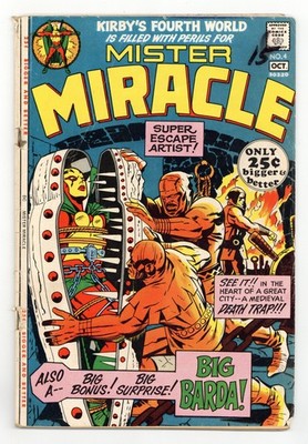 Mister Miracle #4 GD+ 2.5 1971 1st app. Big Barda