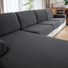 Couch Cushion Covers, Comfort Soft Magic Sofa Covers Washable Stretch Resistant