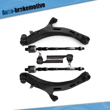 6x Front Lower Control Arm & Ball Joints Tie Rod Kit For Subaru Legacy Outback