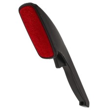 Static Clothes Lint Dust Remover Pet Hair Cleaner Brush Rotatable Black