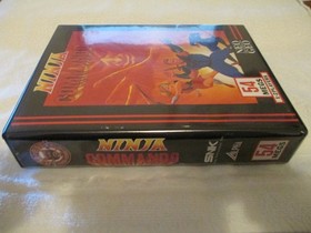 NINJA COMMANDO NEO GEO AES DOGTAG ENGLISH VERSION COMPLETE AUTHENTIC SNK