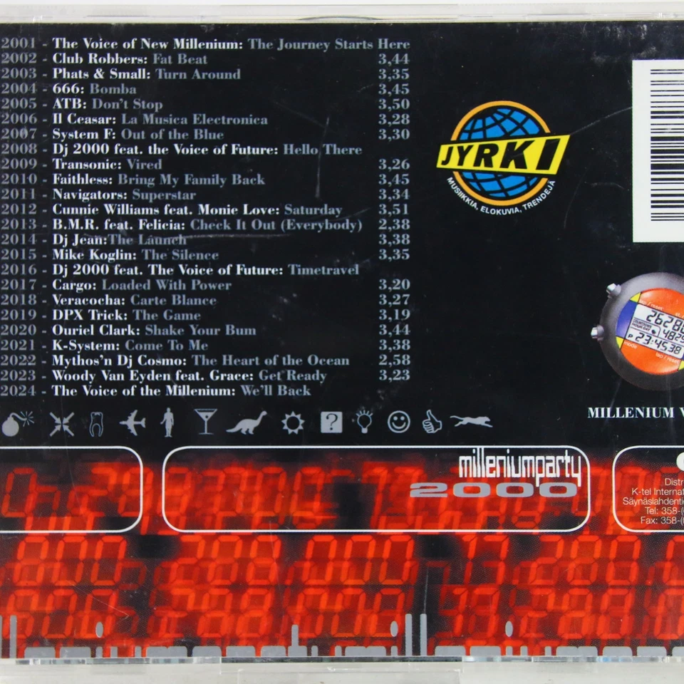 Music Musik Album CD Milleniumparty 2000 CD Compilation Gut - Bild 2 von 2