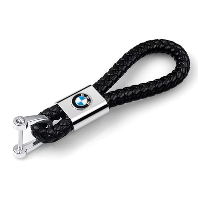 BMW Schlüsselanhänger aus Leder und Metall mit Schraubendreher. Keychain M