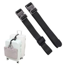Luggage Straps, Luggage Connector Straps with Metal Buckle for Suitcases, Tra...