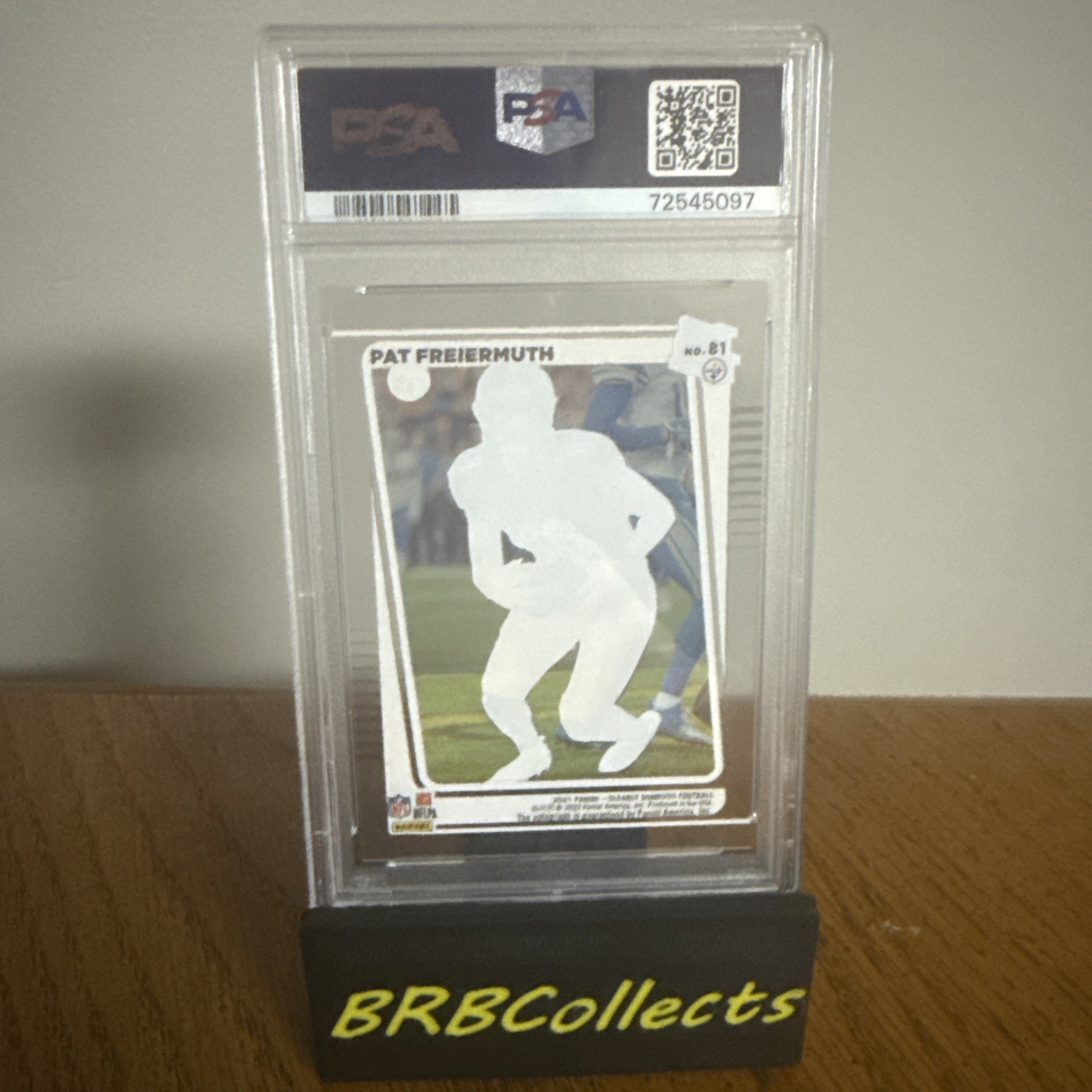 2021 Clearly Donruss Pat Freirmuth Rated Rookie Auto PSA view 2