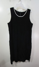 Talbots Dress Size X Black Back Zipper Sleeveless