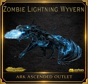 Zombie Lightning Wyvern-Dino-Ark Survie Ascended-ASA-PC Xbox PS5 PVE-AAO
