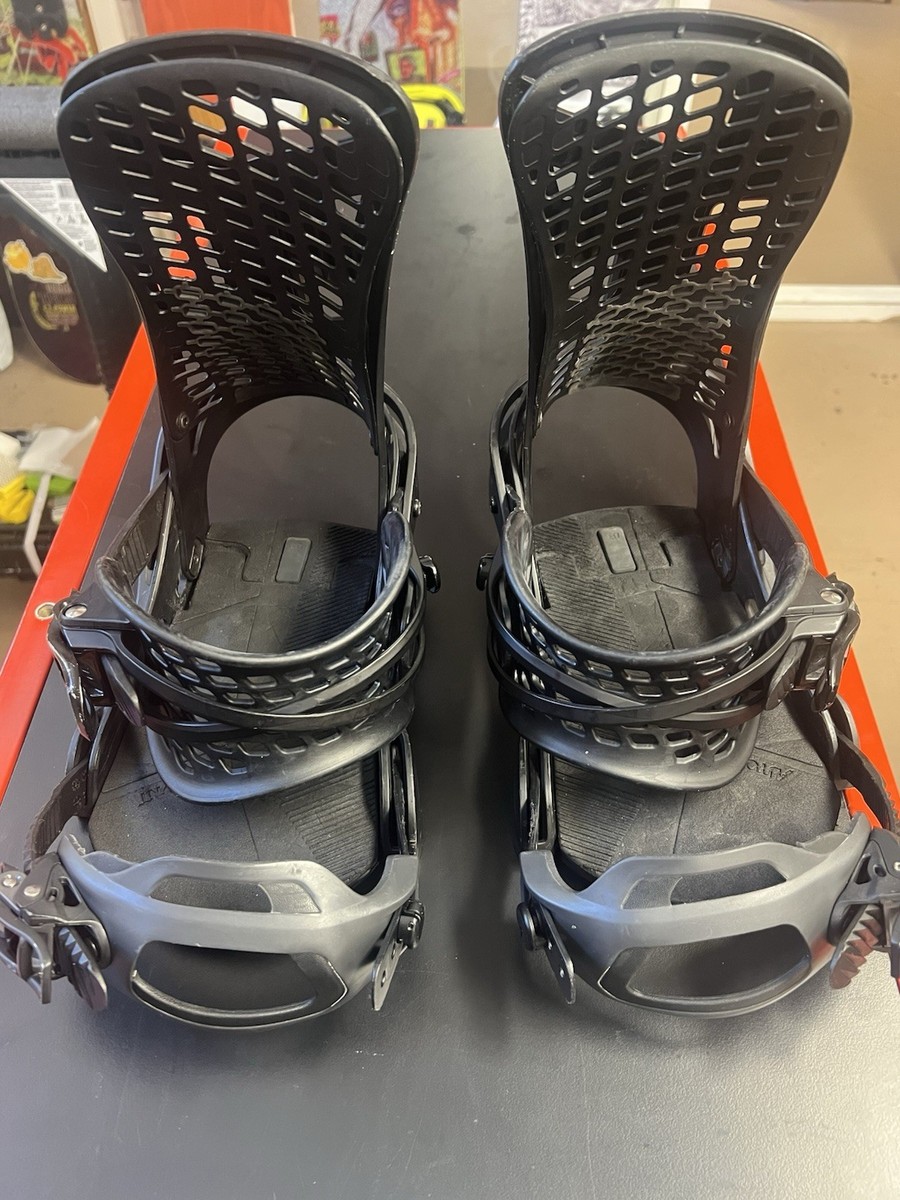 Burton Genesis Re Flex Men's Snowboard Bindings Size Medium 8-11