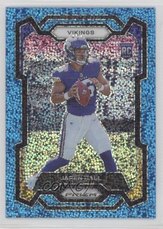 2023 Panini Prizm Rookies Blue Sparkle 31/96 Jaren Hall #367 Rookie RC 17iv