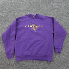 Vintage Minnesota Vikings Sweatshirt Mens XL Purple NFL Football Starter 90s USA