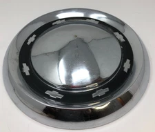 GM Chevrolet Chrome Dog Dish Hubcap Center Cap ~10.75” Bowties OEM