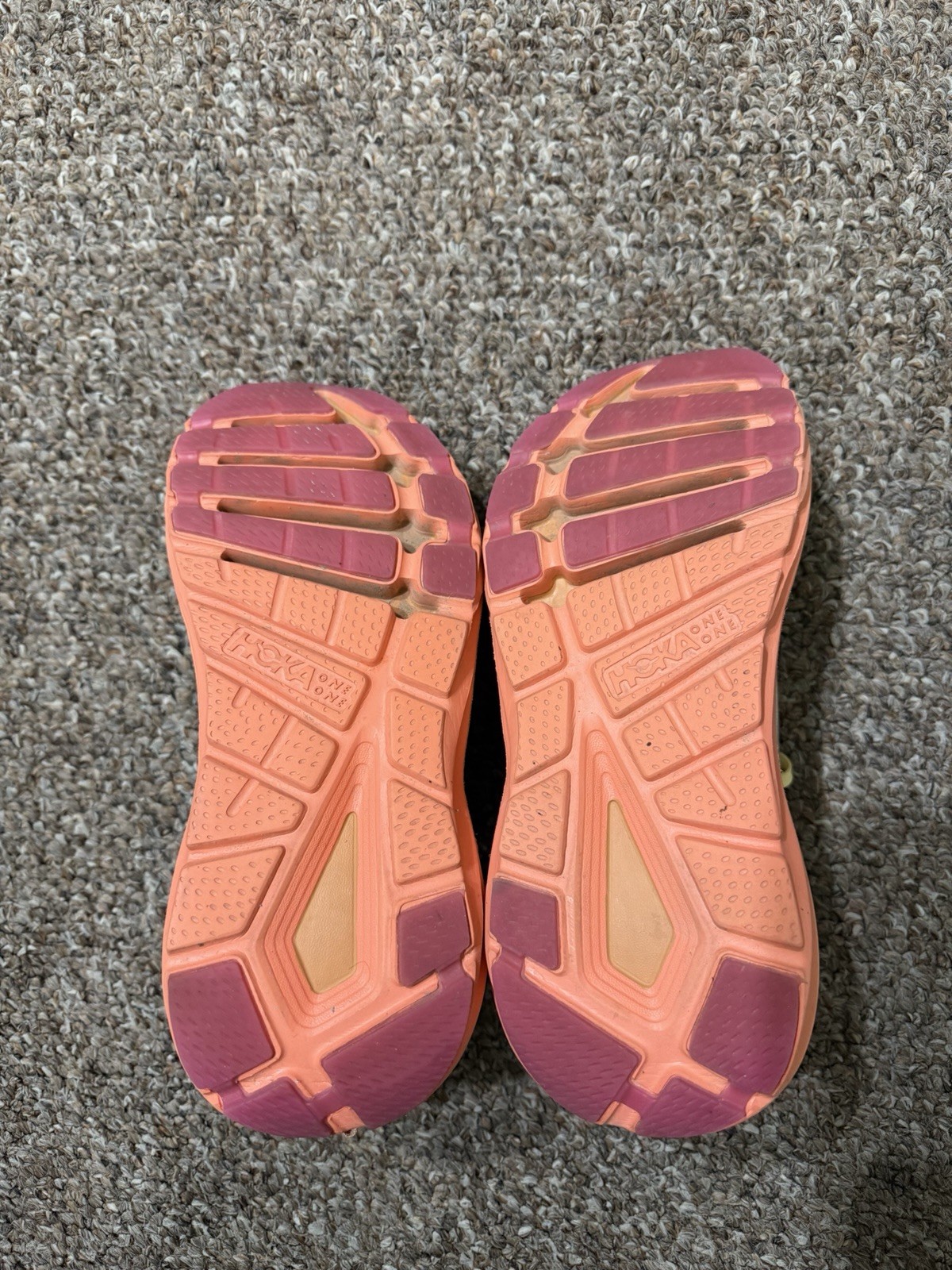 Hoka One One Elevon 2 Shoes Women’s 6.5 Orange Mental Health Running Sneakers thumbnail 7